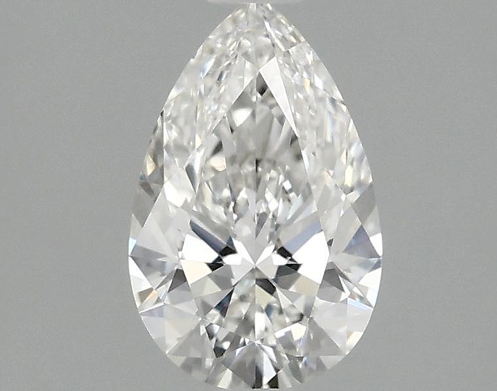 1.05 Carat Pear Shaped Ideal Cut VVS2 IGI Certified Lab Grown Diamond