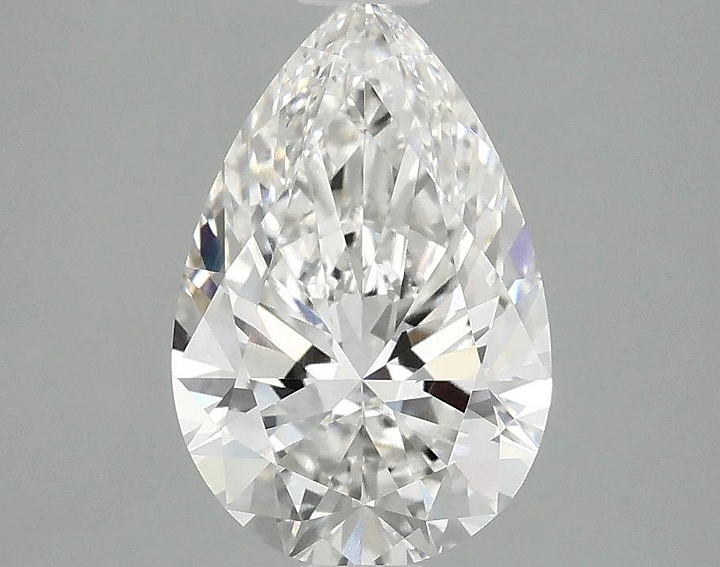 2.05 Carat Pear Shaped Excellent Cut VVS2 IGI Certified Lab Grown Diamond