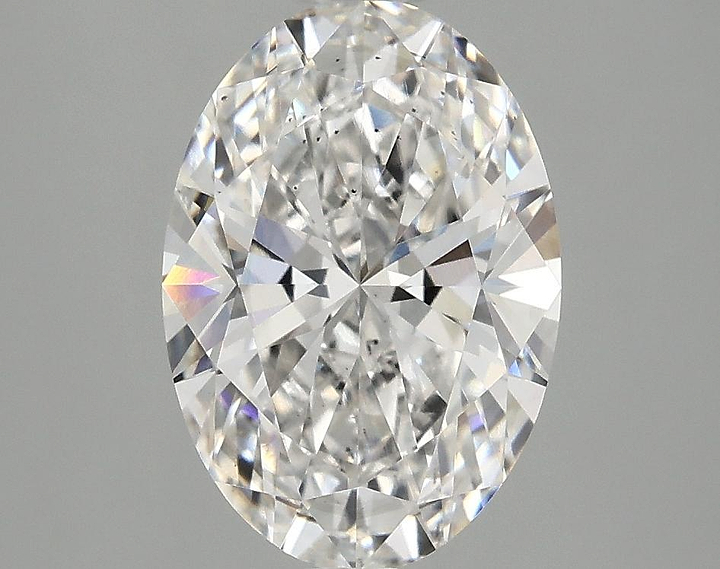 2.55 Carat Oval Shaped Ideal Cut SI1 IGI Certified Lab Grown Diamond