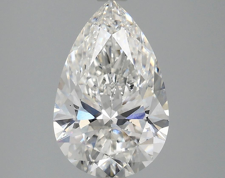 3.01 Carat Pear Shaped Ideal Cut VS2 IGI Certified Lab Grown Diamond