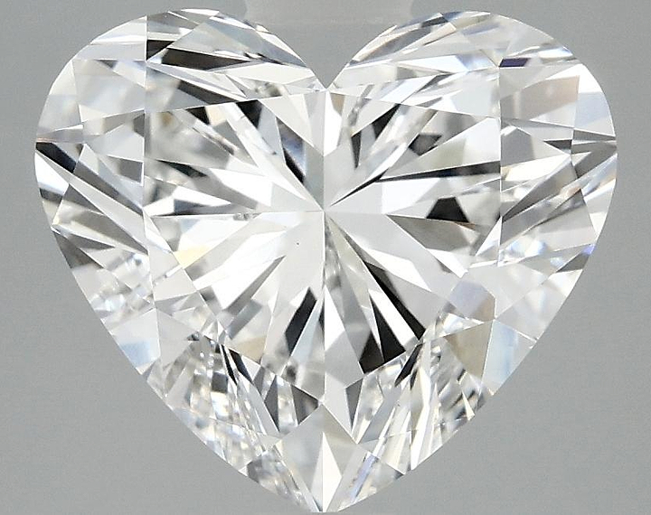 4.0 Carat Heart Shaped Ideal Cut VVS2 IGI Certified Lab Grown Diamond