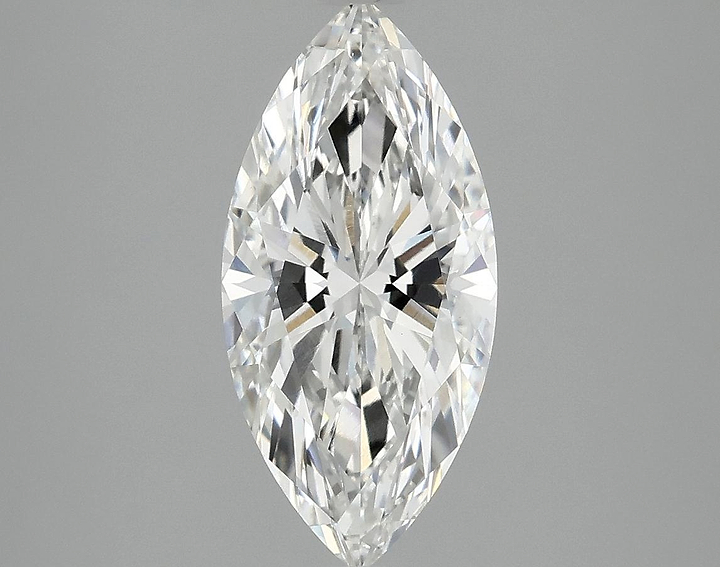 2.09 Carat Marquise Shaped Excellent Cut VS1 IGI Certified Lab Grown Diamond