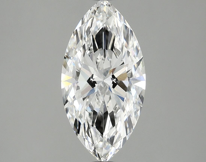 2.07 Carat Marquise Shaped Ideal Cut VS1 IGI Certified Lab Grown Diamond
