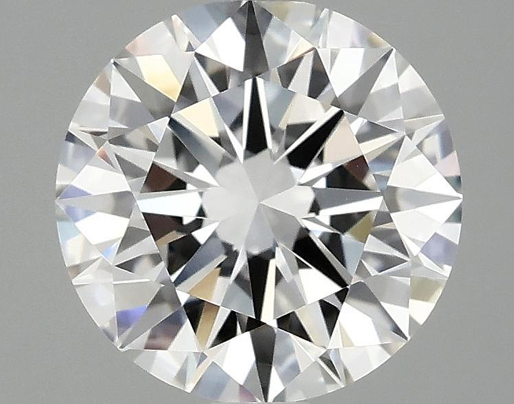 2.56 Carat Round Shaped Ideal Cut VVS2 IGI Certified Lab Grown Diamond