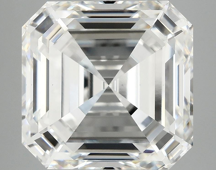 8.0 Carat Asscher Shaped Ideal Cut VS1 IGI Certified Lab Grown Diamond