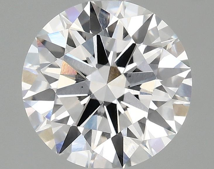 1.55 Carat Round Shaped Ideal Cut VS2 IGI Certified Lab Grown Diamond