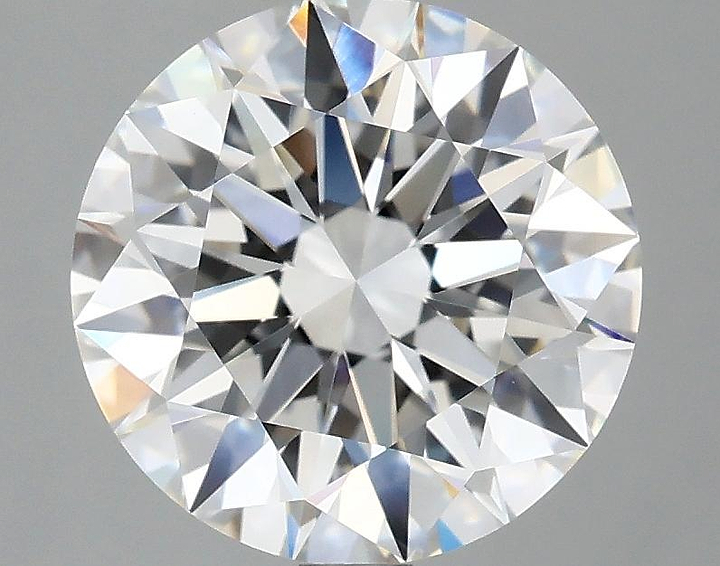 3.1 Carat Round Shaped Ideal Cut VVS2 IGI Certified Lab Grown Diamond
