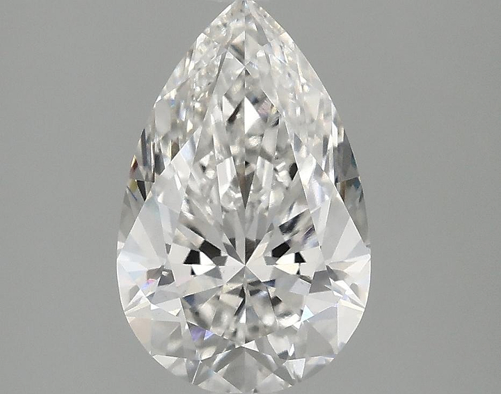 2.07 Carat Pear Shaped Ideal Cut VS1 IGI Certified Lab Grown Diamond