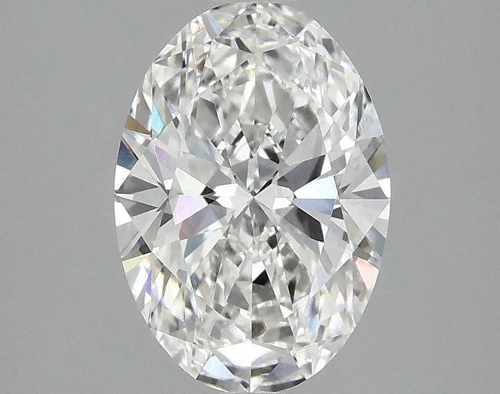 2.02 Carat Oval Shaped Ideal Cut VVS2 IGI Certified Lab Grown Diamond
