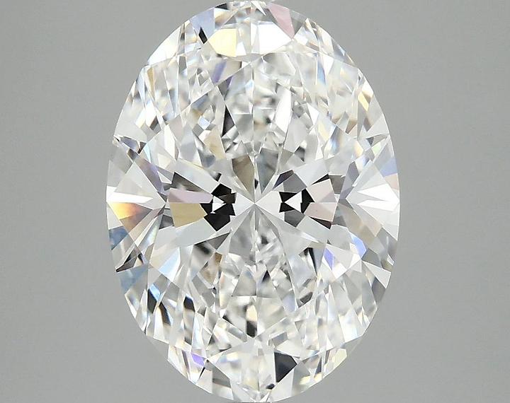 4.04 Carat Oval Shaped Ideal Cut VVS2 IGI Certified Lab Grown Diamond