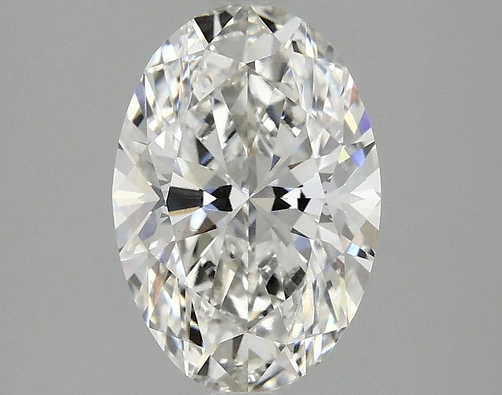 2.05 Carat Oval Shaped Ideal Cut VVS2 IGI Certified Lab Grown Diamond