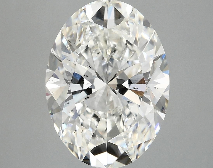 4.78 Carat Oval Shaped Excellent Cut SI1 IGI Certified Lab Grown Diamond