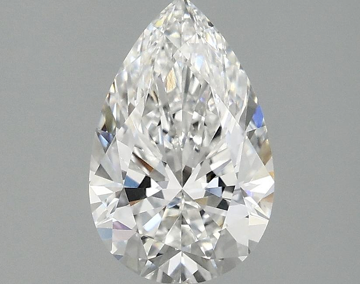 1.44 Carat Pear Shaped Ideal Cut VVS2 IGI Certified Lab Grown Diamond