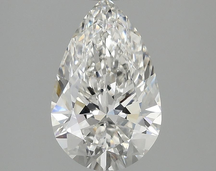 1.84 Carat Pear Shaped Ideal Cut VVS2 IGI Certified Lab Grown Diamond