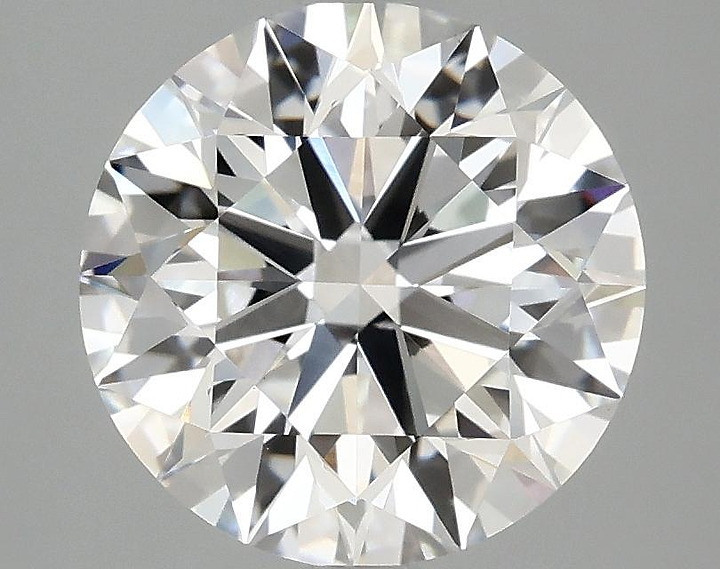 3.01 Carat Round Shaped Excellent Cut VVS2 IGI Certified Lab Grown Diamond