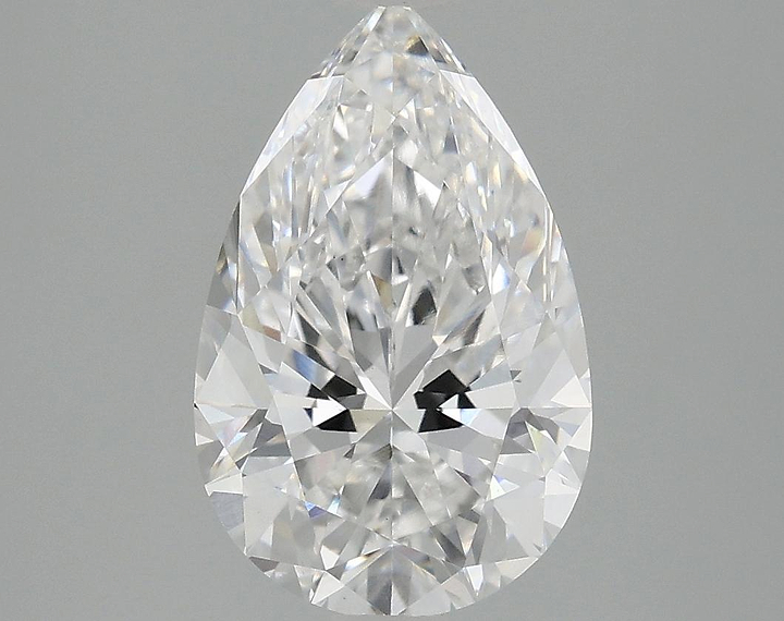 3.1 Carat Pear Shaped Ideal Cut VS1 IGI Certified Lab Grown Diamond