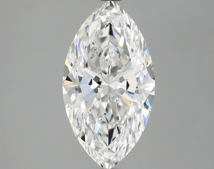 3.02 Carat Marquise Shaped Excellent Cut VVS2 IGI Certified Lab Grown Diamond