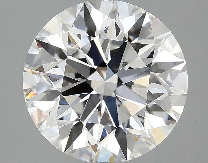 2.96 Carat Round Shaped Excellent Cut VS1 IGI Certified Lab Grown Diamond