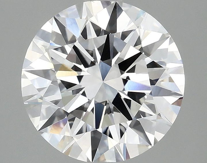 3.08 Carat Round Shaped Ideal Cut VS1 IGI Certified Lab Grown Diamond