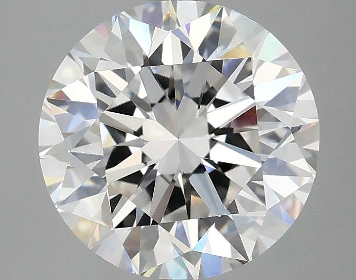 2.52 Carat Round Shaped Excellent Cut VVS2 IGI Certified Lab Grown Diamond