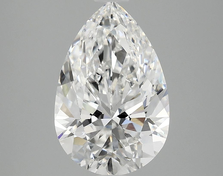 3.01 Carat Pear Shaped Excellent Cut VS2 IGI Certified Lab Grown Diamond