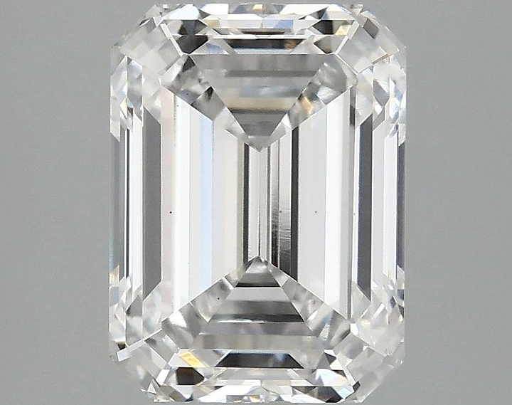 2.97 Carat Emerald Shaped Excellent Cut VS1 IGI Certified Lab Grown Diamond