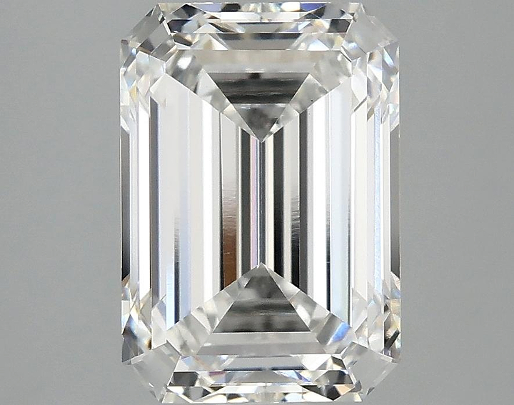 3.06 Carat Emerald Shaped Ideal Cut VS1 IGI Certified Lab Grown Diamond