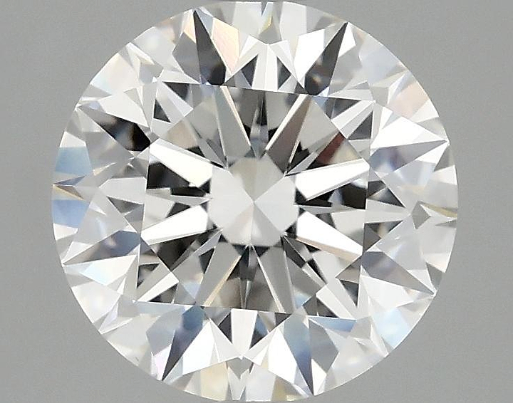 2.08 Carat Round Shaped Excellent Cut VVS2 IGI Certified Lab Grown Diamond