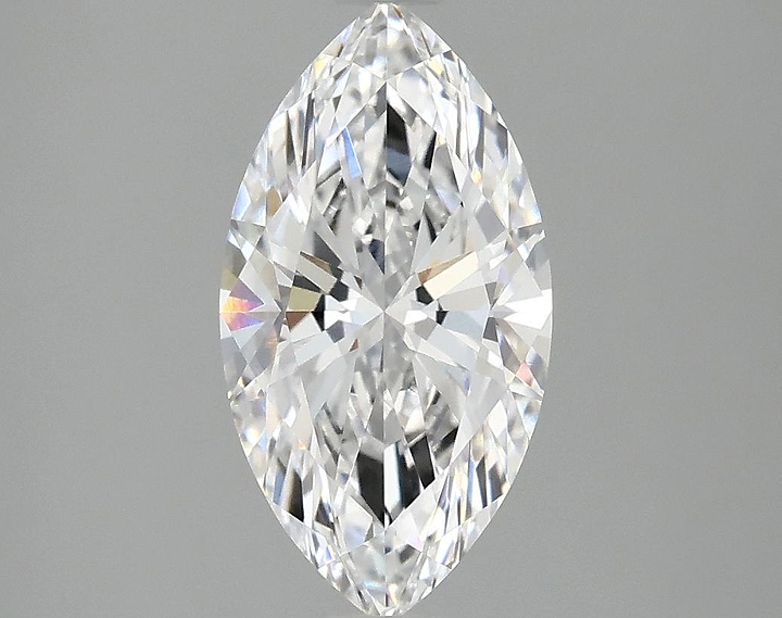 1.98 Carat Marquise Shaped Excellent Cut VVS2 IGI Certified Lab Grown Diamond