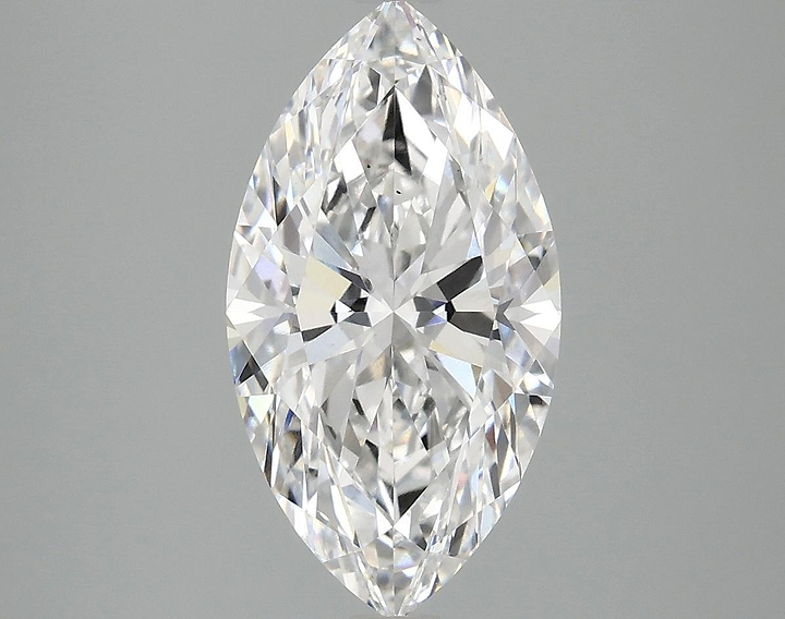 3.06 Carat Marquise Shaped Excellent Cut VS1 IGI Certified Lab Grown Diamond