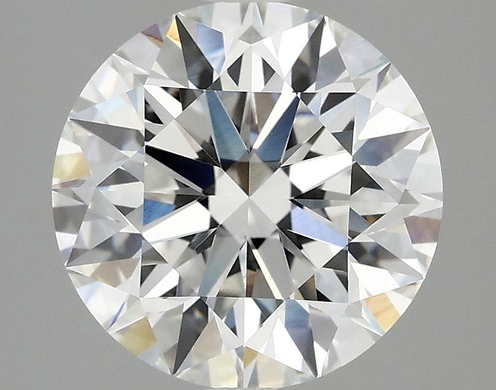 3.09 Carat Round Shaped Excellent Cut VVS2 IGI Certified Lab Grown Diamond