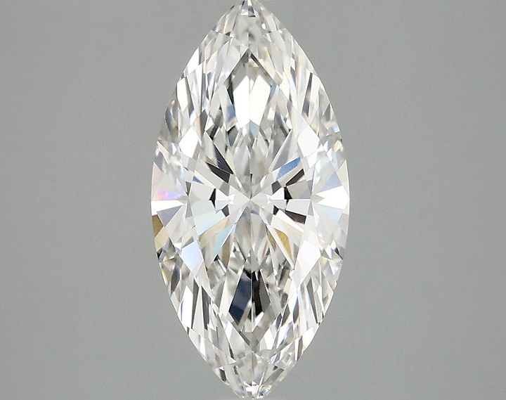 1.85 Carat Marquise Shaped Excellent Cut VVS2 IGI Certified Lab Grown Diamond
