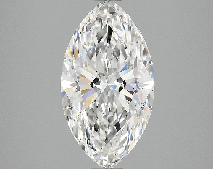 2.51 Carat Marquise Shaped Excellent Cut SI1 IGI Certified Lab Grown Diamond