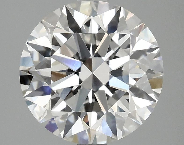 3.01 Carat Round Shaped Excellent Cut VVS2 IGI Certified Lab Grown Diamond