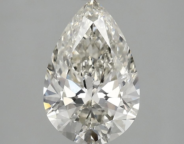 2.07 Carat Pear Shaped Excellent Cut VS1 IGI Certified Lab Grown Diamond