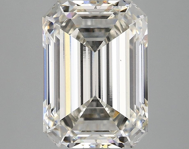 4.1 Carat Emerald Shaped Ideal Cut VS1 IGI Certified Lab Grown Diamond