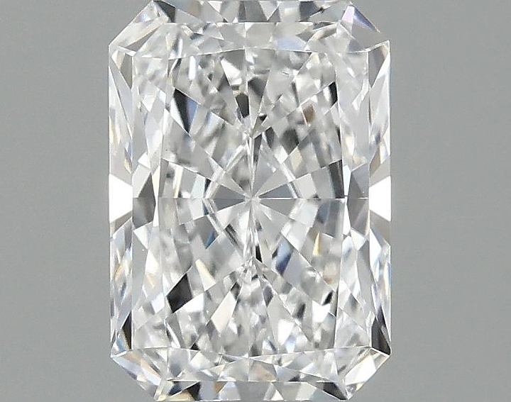 0.98 Carat Radiant Shaped Ideal Cut VVS2 IGI Certified Lab Grown Diamond