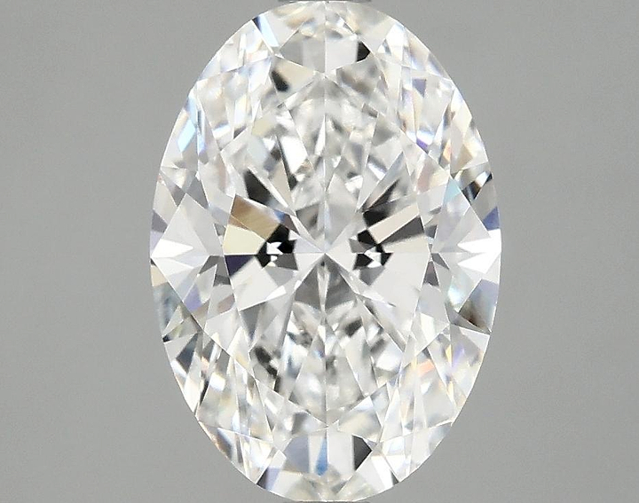 2.54 Carat Oval Shaped Ideal Cut VVS2 IGI Certified Lab Grown Diamond