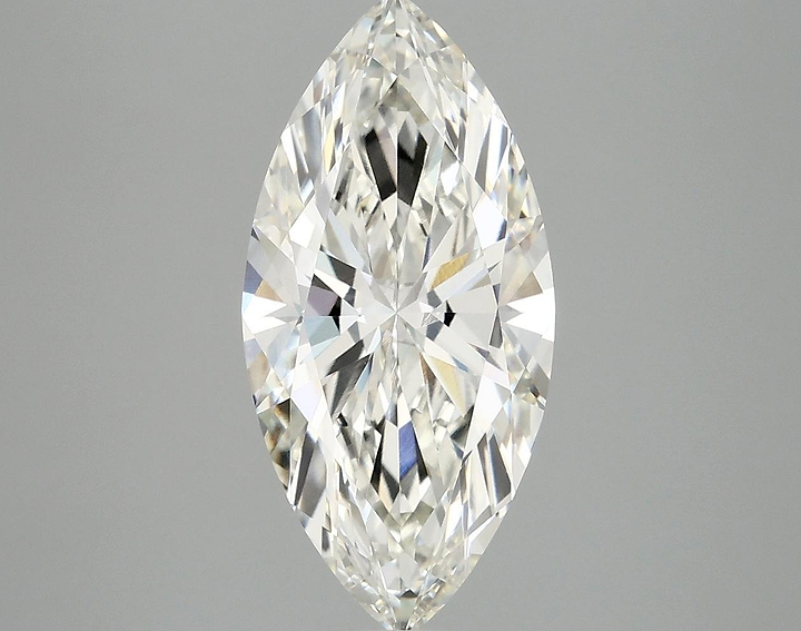 2.99 Carat Marquise Shaped Excellent Cut VVS2 IGI Certified Lab Grown Diamond