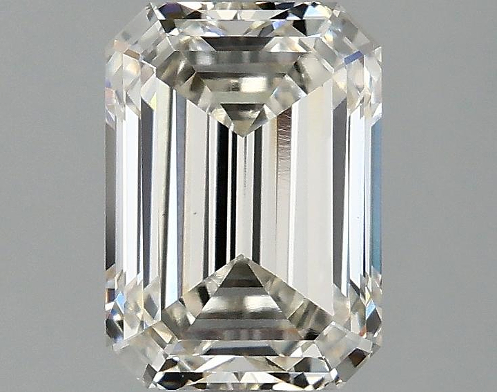 2.1 Carat Emerald Shaped Ideal Cut VS1 IGI Certified Lab Grown Diamond