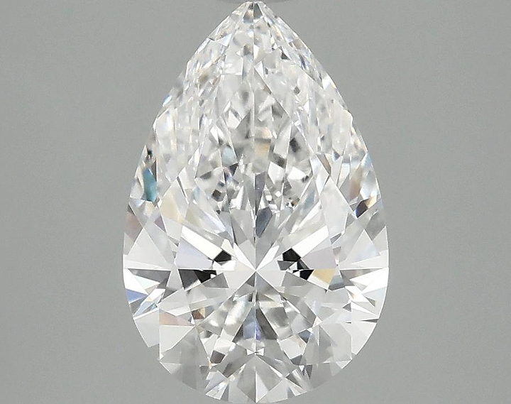 1.87 Carat Pear Shaped Excellent Cut VVS2 IGI Certified Lab Grown Diamond
