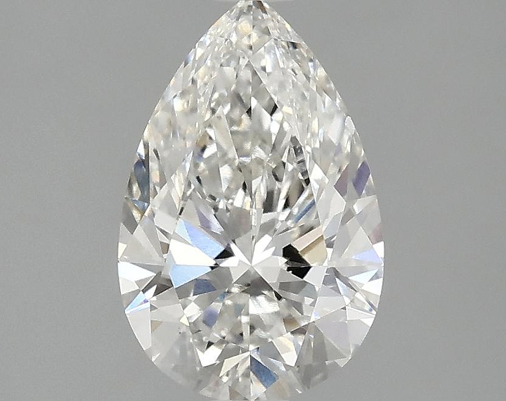 1.55 Carat Pear Shaped Excellent Cut VS2 IGI Certified Lab Grown Diamond