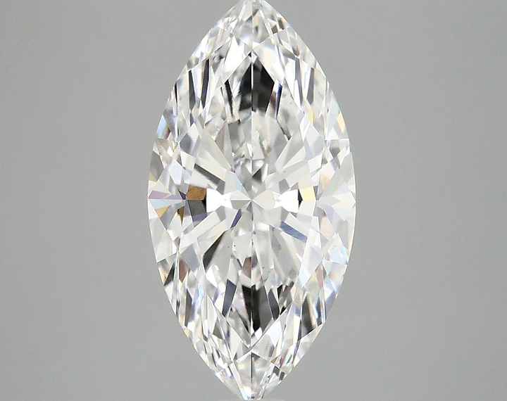 3.08 Carat Marquise Shaped Ideal Cut VS1 IGI Certified Lab Grown Diamond
