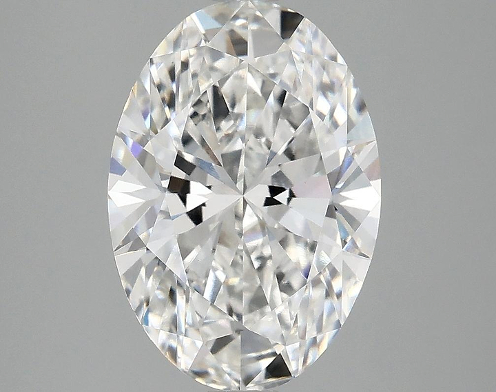 3.1 Carat Oval Shaped Ideal Cut VVS2 IGI Certified Lab Grown Diamond