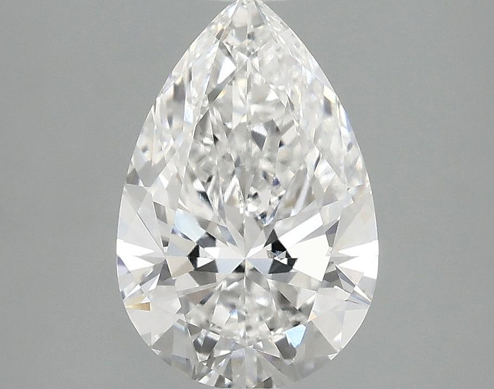 1.97 Carat Pear Shaped Excellent Cut VVS2 IGI Certified Lab Grown Diamond
