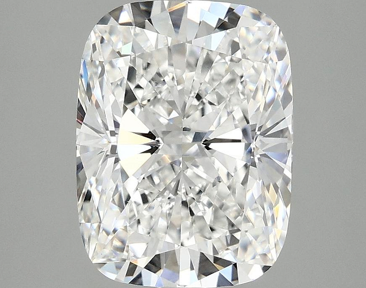 3.08 Carat Cushion Shaped Excellent Cut VVS2 IGI Certified Lab Grown Diamond