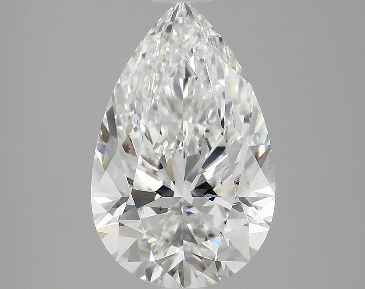 3.03 Carat Pear Shaped Ideal Cut VS2 IGI Certified Lab Grown Diamond