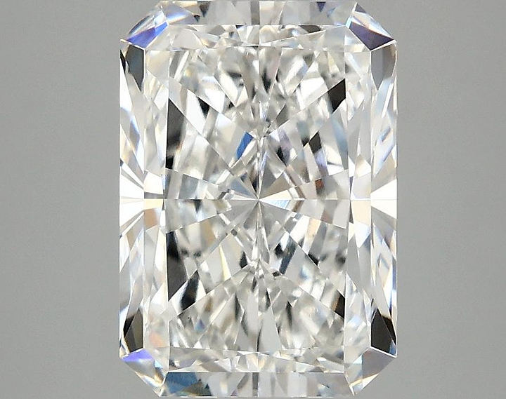 3.08 Carat Radiant Shaped Ideal Cut VVS2 IGI Certified Lab Grown Diamond