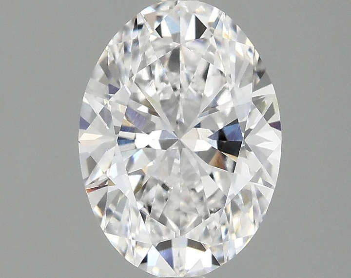 1.63 Carat Oval Shaped Ideal Cut VVS2 IGI Certified Lab Grown Diamond