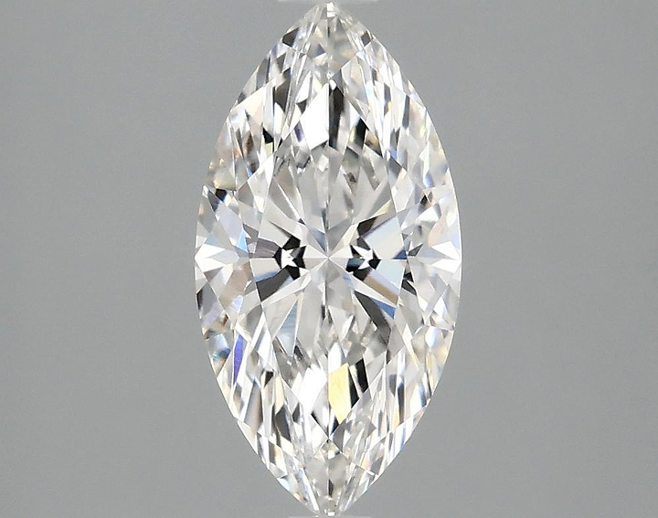 1.54 Carat Marquise Shaped Ideal Cut VVS2 IGI Certified Lab Grown Diamond